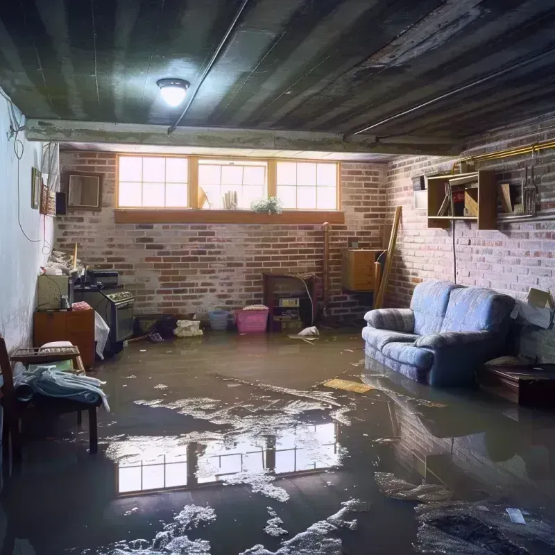 Flooded Basement Cleanup in Red Chute, LA